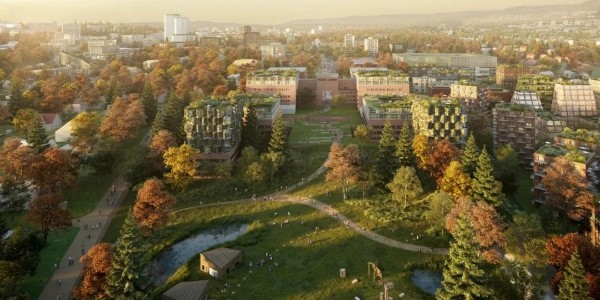 BIG 公布挪威新創(chuàng)新區(qū)的設(shè)計(jì)