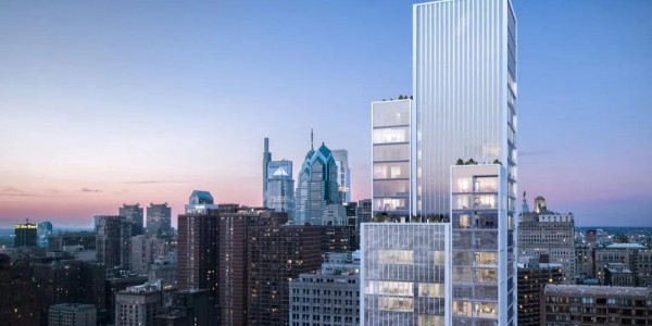 KPF在費(fèi)城的第一座住宅大樓Arthaus封頂！