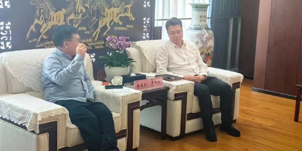 拜訪四川資源集團，共促土地整治發(fā)展