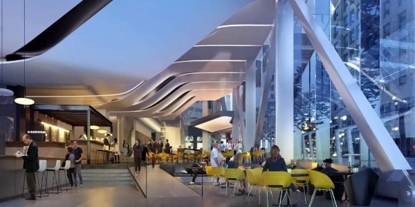 贏得騰訊“鵝島”的NBBJ又揭幕了世界上第一座“反高層建筑”