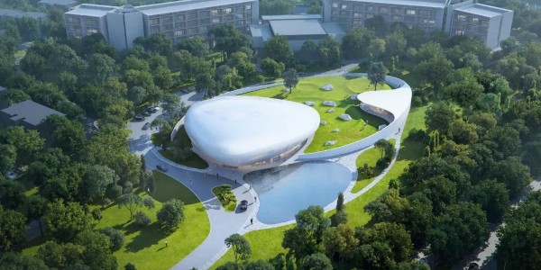 MAD阿那亞“云中心”設(shè)計方案曝光：一朵漂浮在林中的“云”！