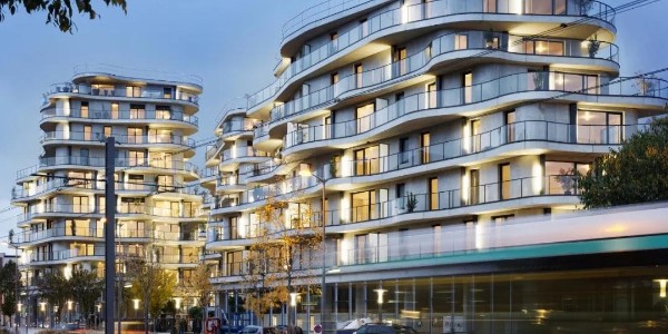 特色公寓，根據(jù)錯落變化的平面布局