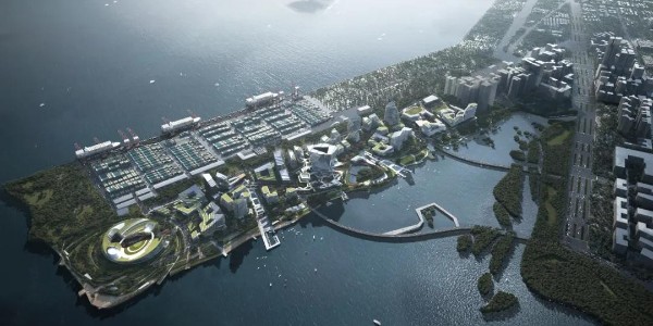 NBBJ ‘騰訊大鏟灣科技島’，構(gòu)想“網(wǎng)絡(luò)城市”