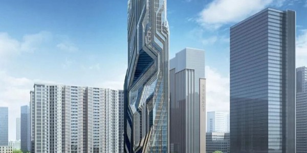 深圳又一新地標封頂，由扎哈事務所設計，形如‘變形金剛’