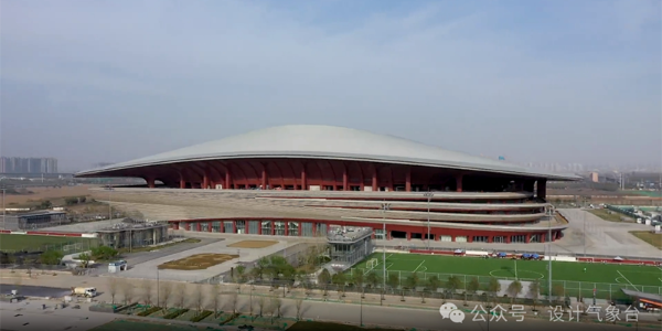 扎哈事務(wù)所設(shè)計(jì)的西安國(guó)際足球中心即將投入使用！