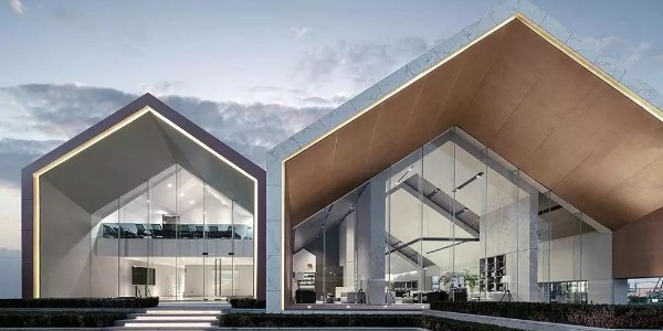 一體化的設(shè)計手法，塑造出建筑的體積感——運河源生活美學(xué)館