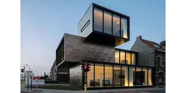 體塊感極強(qiáng)的建筑造型